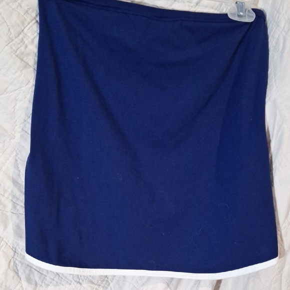 Adidas Blue Skirt with White Trim - Picture 5 of 6